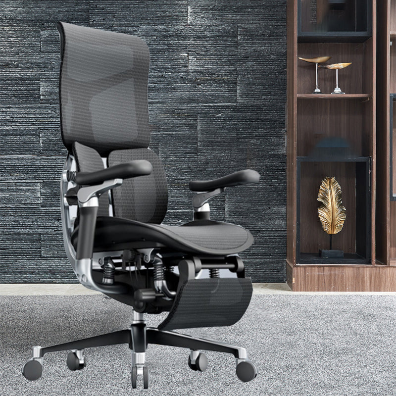 Removable Arms Desk Chair Modern No Distressing Chair with Breathable Back Clearhalo 'furn' 'furn_office_chair' 'Furniture' 'Office Chairs' 'Office Furniture' 'office_chair' 6959194