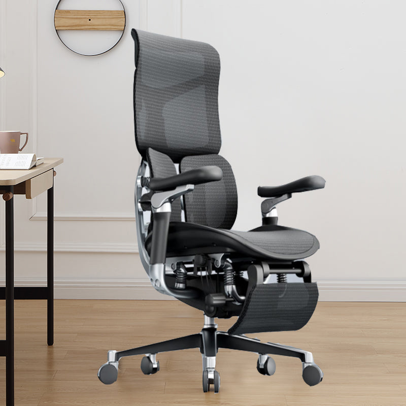 Removable Arms Desk Chair Modern No Distressing Chair with Breathable Back Clearhalo 'furn' 'furn_office_chair' 'Furniture' 'Office Chairs' 'Office Furniture' 'office_chair' 6959196
