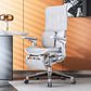 Removable Arms Desk Chair Modern No Distressing Chair with Breathable Back Grey 1 Piece Clearhalo 'furn' 'furn_office_chair' 'Furniture' 'Office Chairs' 'Office Furniture' 'office_chair' 6959201
