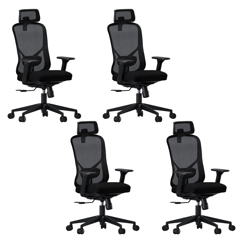 Sedia da scrivania armi rimovibile moderna sedia da ufficio ergonomico con schiena traspirante