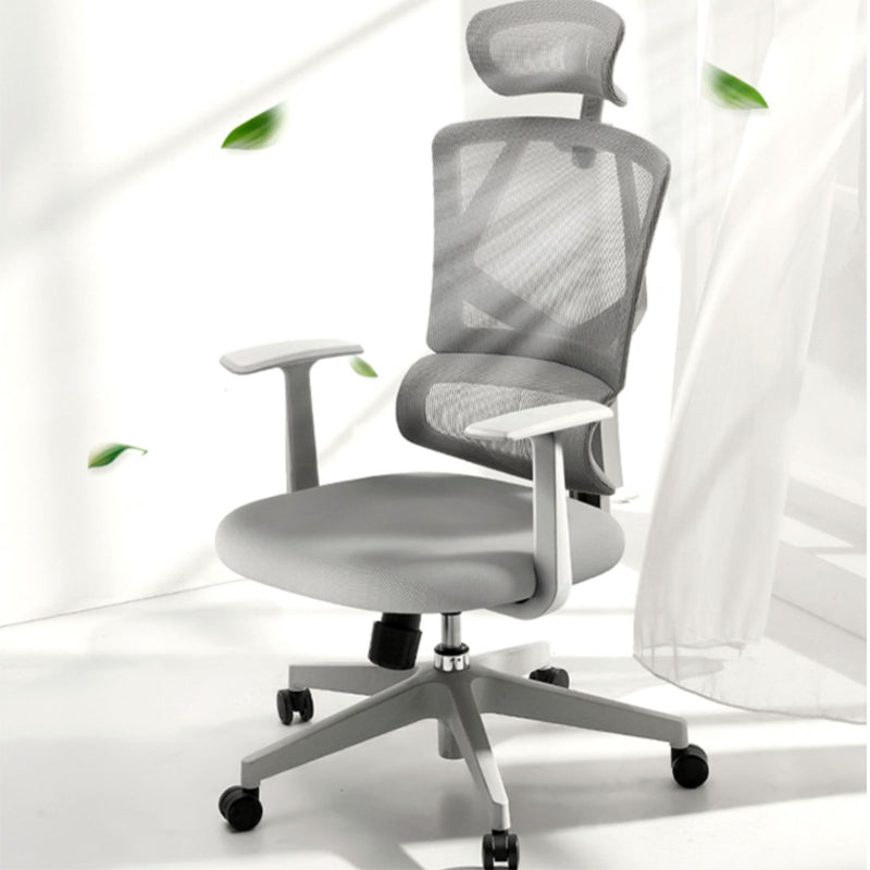 Removable Arms Desk Chair Modern Adjustable Seat Height Swivel Chair Clearhalo 'furn' 'furn_office_chair' 'Furniture' 'Office Chairs' 'Office Furniture' 'office_chair' 6959235