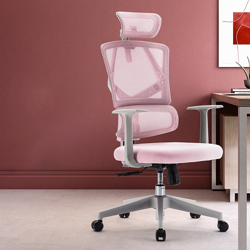 Removable Arms Desk Chair Modern Adjustable Seat Height Swivel Chair Clearhalo 'furn' 'furn_office_chair' 'Furniture' 'Office Chairs' 'Office Furniture' 'office_chair' 6959247