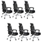 Contemporary Black Managers Chair Padded Arms Executive Chair for Office 6 Piece Set Clearhalo 'furn' 'furn_office_chair' 'Furniture' 'Office Chairs' 'Office Furniture' 'office_chair' 6959273