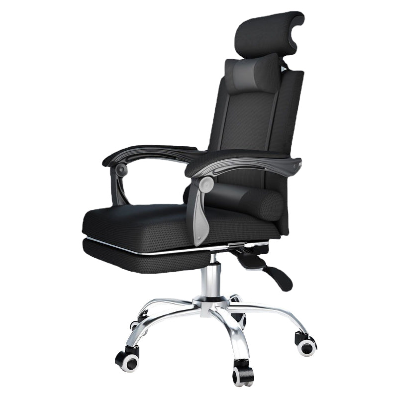 Contemporary Black Managers Chair Padded Arms Executive Chair for Office Clearhalo 'furn' 'furn_office_chair' 'Furniture' 'Office Chairs' 'Office Furniture' 'office_chair' 6959275