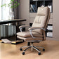 Modern Padded Arms Desk Chair Ergonomic Office Chair with Wheels Light Coffee 1 Piece Clearhalo 'furn' 'furn_office_chair' 'Furniture' 'Office Chairs' 'Office Furniture' 'office_chair' 6959311