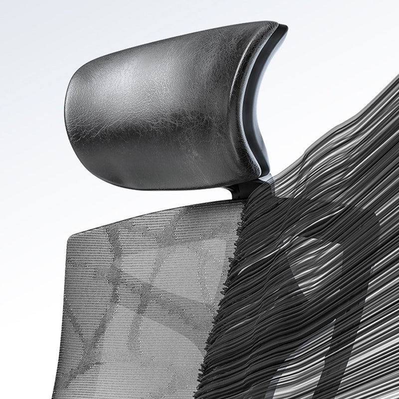 Sedia a braccia rimovibile moderna nessuna sedia da ufficio ergonomica angosciante con schiena traspirante