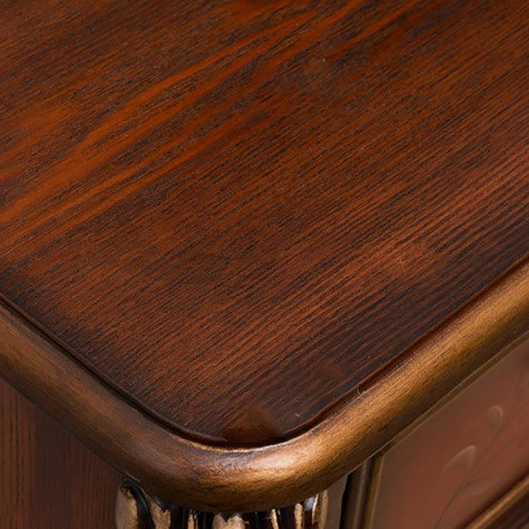 Klassieke Glam opbergkist Massief houten opbergkist met 4/5/6 lades