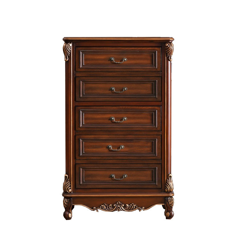 Klassieke Glam opbergkist Massief houten opbergkist met 4/5/6 lades