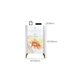 Classic Glam Storage Chest Solid Wood Storage Chest Dresser for Bedroom