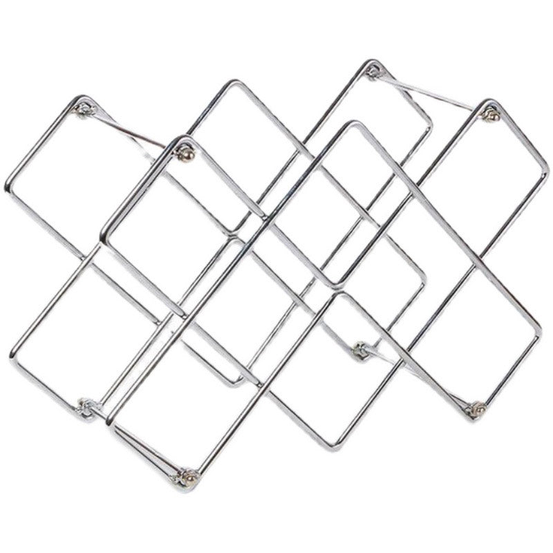 Porta bottiglia di vino in metallo glam glam bottiglia per soggiorno per soggiorno