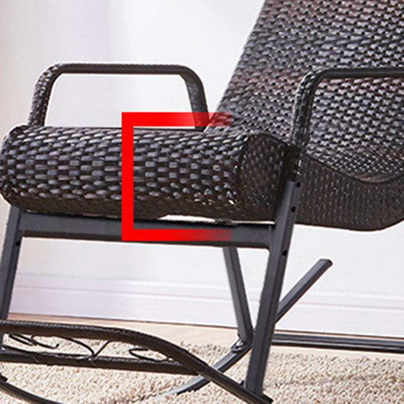 Chaise à bascule de roteur de style moderne chaise à bascule intérieure pour pause