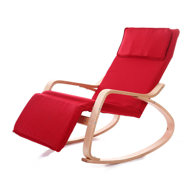 Chaise paresseuse à base de bois moderne