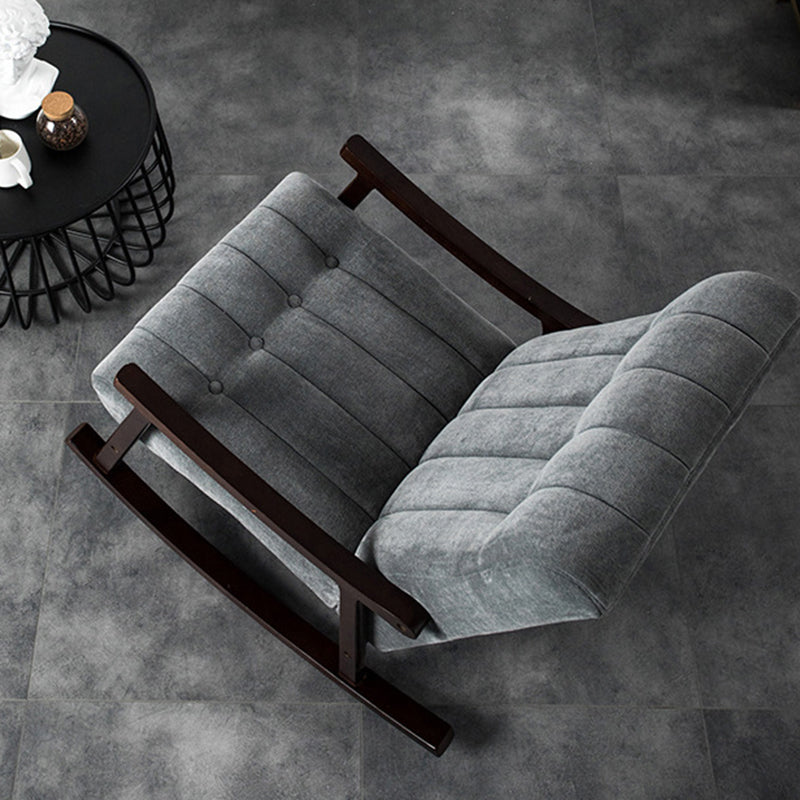 Modern Simple Style Sofa Rocking Chair Indoor Rocking Chair for Break Clearhalo 'Chairs & Seating' 'furn' 'furn_rocking_chairs' 'Furniture' 'Living Room Furniture' 'Rocking Chairs' 'rocking_chairs' 6959771