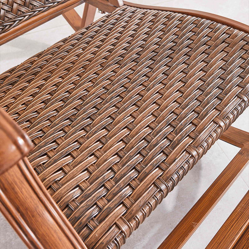 Vintage Style Wood Simple Rocking Chair Lounge Leisure Lazy Chair for Balcony Clearhalo 'Chairs & Seating' 'furn' 'furn_rocking_chairs' 'Furniture' 'Living Room Furniture' 'Rocking Chairs' 'rocking_chairs' 6959781