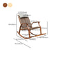 Vintage Style Wood Simple Rocking Chair Lounge Leisure Lazy Chair for Balcony Clearhalo 'Chairs & Seating' 'furn' 'furn_rocking_chairs' 'Furniture' 'Living Room Furniture' 'Rocking Chairs' 'rocking_chairs' 6959791