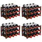 Modern Countertop Wine Rack Solid Wood Wine Bottle Rack for Living Room