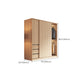 Modern Light Wood Finish Cabinet with Drawers Manufactured Wood Storage Cabinet