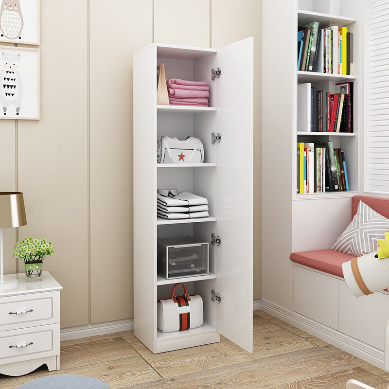 Gabinete de acabado mate con 1 puerta gabinete de almacenamiento de madera fabricado contemporáneo