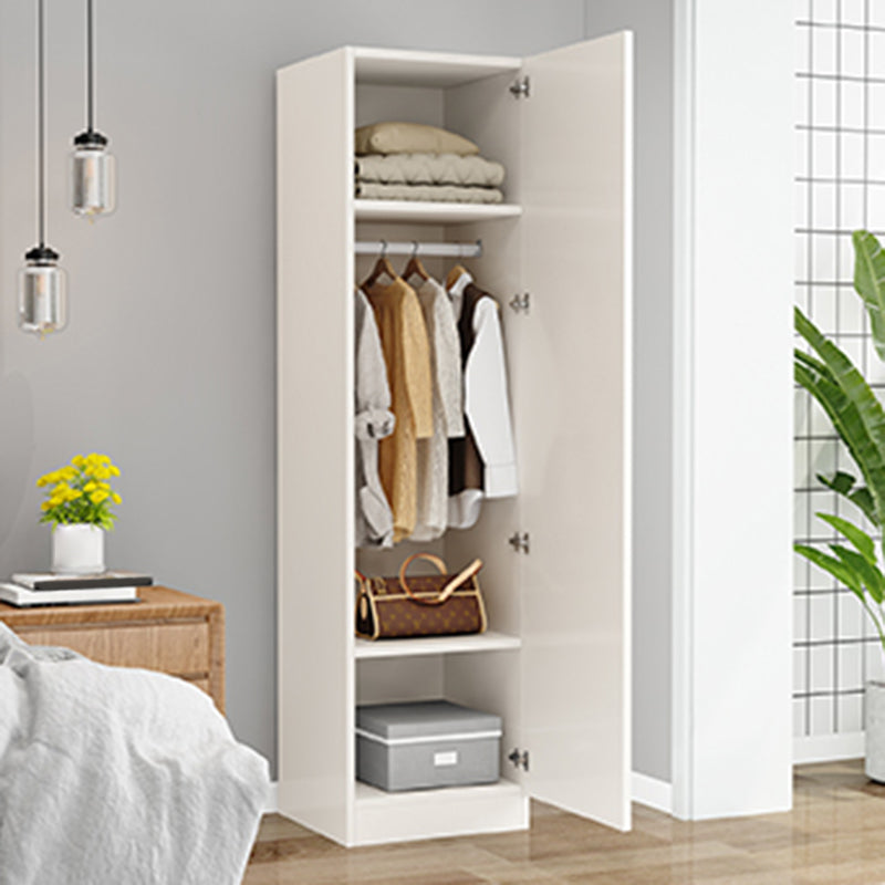 Gabinete de acabado mate con 1 puerta gabinete de almacenamiento de madera fabricado contemporáneo