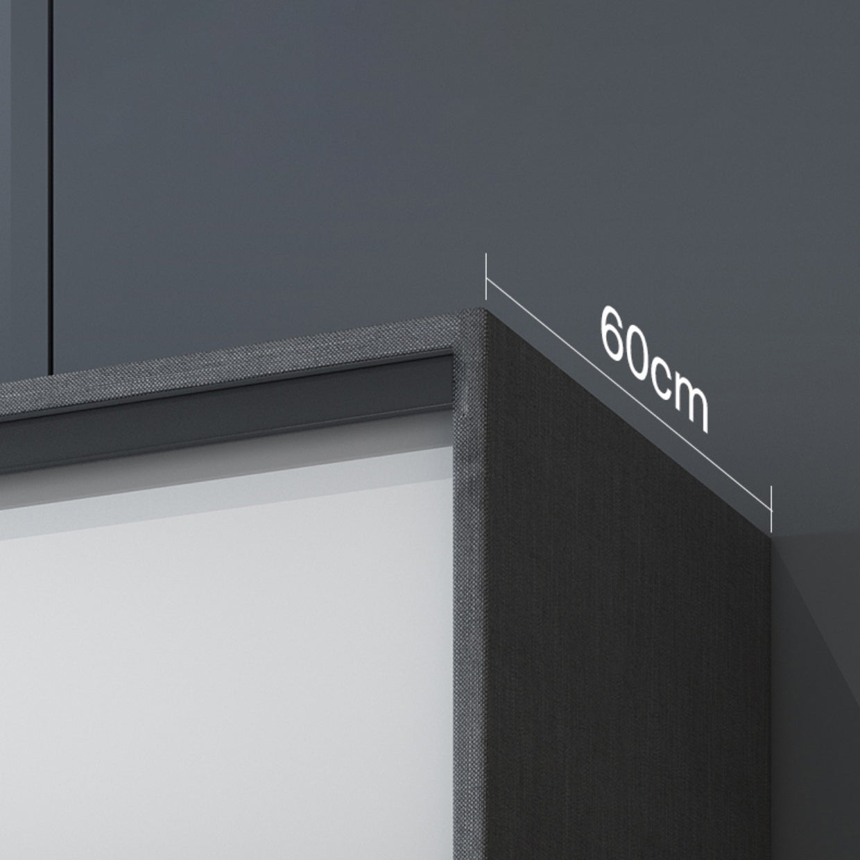 Manufactured Wood Glossy White Storage Cabinet Modern Cabinet for Bedroom Clearhalo 'Armoires & Wardrobes' 'armoires_wardrobes' 'Bedroom Furniture' 'furn' 'furn_armoires_wardrobes' 'Furniture' 6960574