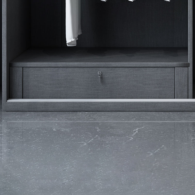 Manufactured Wood Glossy White Storage Cabinet Modern Cabinet for Bedroom Clearhalo 'Armoires & Wardrobes' 'armoires_wardrobes' 'Bedroom Furniture' 'furn' 'furn_armoires_wardrobes' 'Furniture' 6960577