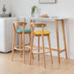 Contemporary Rectangle Bar Table Solid Wood Counter Height Bar Dining Table Clearhalo 'Bar Furniture' 'Bar Tables' 'bar_tables' 'furn' 'furn_bar_tables' 'Furniture' 'Kitchen & Dining Furniture' 6960963