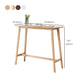 Contemporary Rectangle Bar Table Solid Wood Counter Height Bar Dining Table Clearhalo 'Bar Furniture' 'Bar Tables' 'bar_tables' 'furn' 'furn_bar_tables' 'Furniture' 'Kitchen & Dining Furniture' 6960981