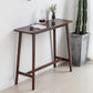Modern Rectangle Fixed Bar Table Solid Wood Counter Height Bar Dining Table Brown Without Chairs Clearhalo 'Bar Furniture' 'Bar Tables' 'bar_tables' 'furn' 'furn_bar_tables' 'Furniture' 'Kitchen & Dining Furniture' 6960983