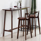 Modern Rectangle Fixed Bar Table Solid Wood Counter Height Bar Dining Table Clearhalo 'Bar Furniture' 'Bar Tables' 'bar_tables' 'furn' 'furn_bar_tables' 'Furniture' 'Kitchen & Dining Furniture' 6960995