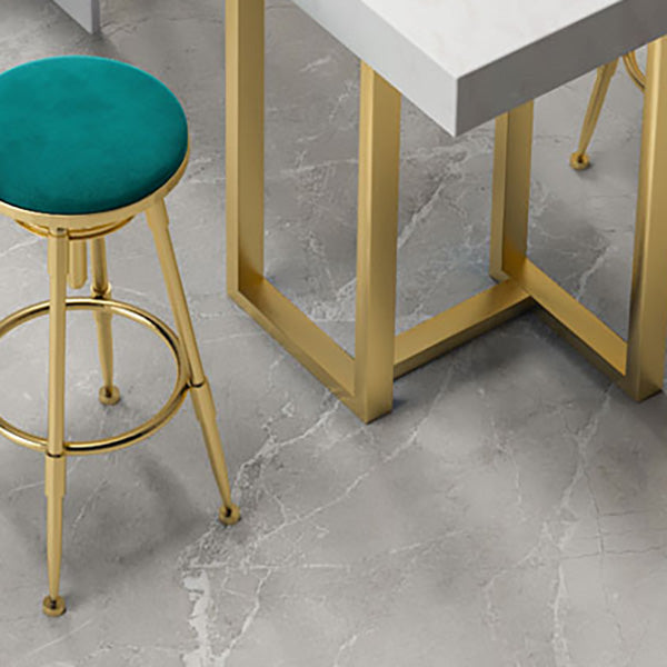 Rectangle Faux Marble Top Bar Table Industrial Counter Height Table with Double Pedestal Clearhalo 'Bar Furniture' 'Bar Tables' 'bar_tables' 'furn' 'furn_bar_tables' 'Furniture' 'Kitchen & Dining Furniture' 6961018