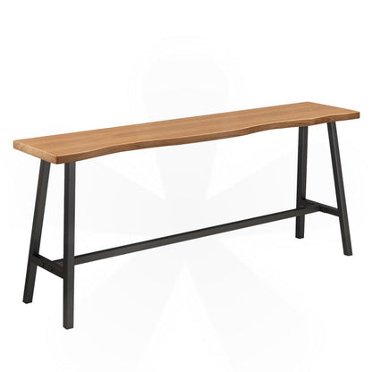 Pine Solid Wood Bar Dining Table Industrial Rectangle Bar Height Table Without Chairs Clearhalo 'Bar Furniture' 'Bar Tables' 'bar_tables' 'furn' 'furn_bar_tables' 'Furniture' 'Kitchen & Dining Furniture' 6961137