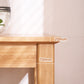 Contemporary Rectangle Bar Table Wood Bar Dining Table for Living Room