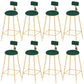 Industrial Counter and Bar Stool Armless Counter Height Stools for Bristol Gold Green 8 Piece Set Clearhalo 'Bar Furniture' 'Bar Stools' 'bar_stools' 'furn' 'furn_bar_stools' 'Furniture' 'Kitchen & Dining Furniture' 6961523