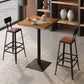 Tabourets de comptoir contemporain chaise de comptoir arrière bas pour restaurant