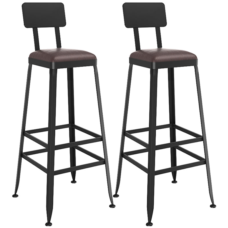 Tabourets de comptoir contemporain chaise de comptoir arrière bas pour restaurant