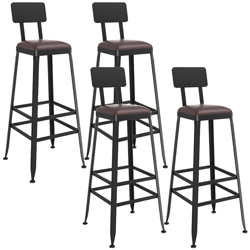 Tabourets de comptoir contemporain chaise de comptoir arrière bas pour restaurant