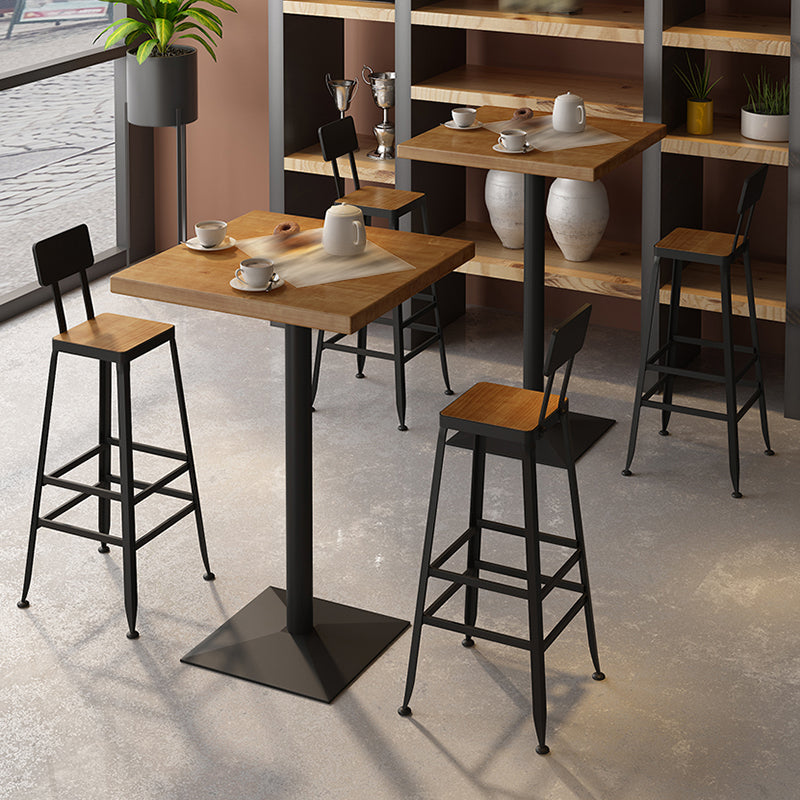 Tabourets de comptoir contemporain chaise de comptoir arrière bas pour restaurant