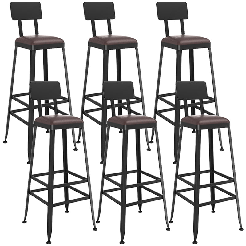 Tabourets de comptoir contemporain chaise de comptoir arrière bas pour restaurant