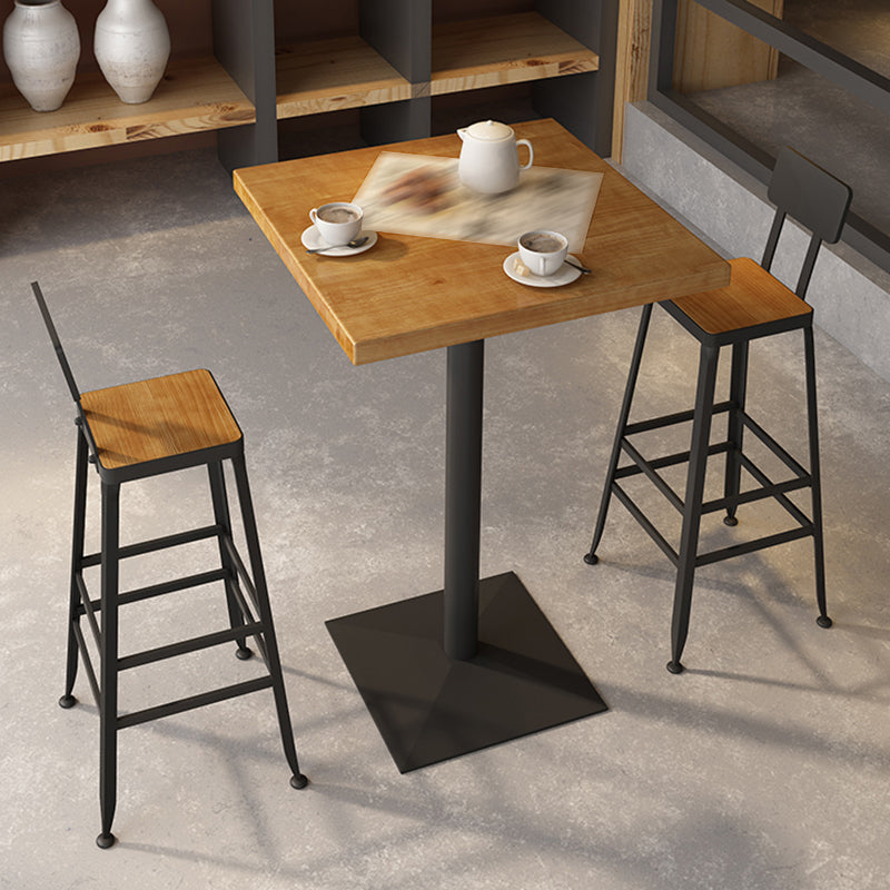 Tabourets de comptoir contemporain chaise de comptoir arrière bas pour restaurant