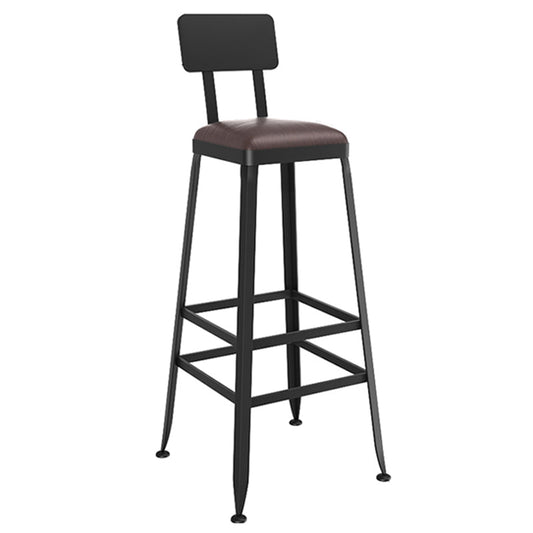 Contemporary Counter Height Stools Low Back Counter Chair for Restaurant