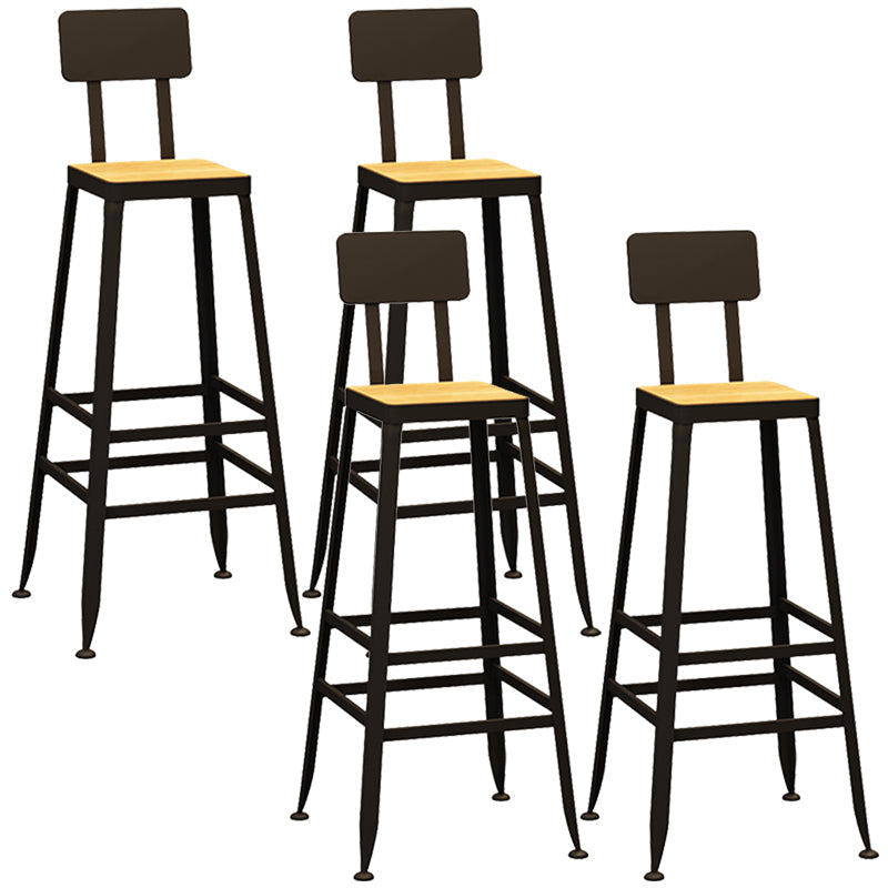 Tabourets de comptoir contemporain chaise de comptoir arrière bas pour restaurant