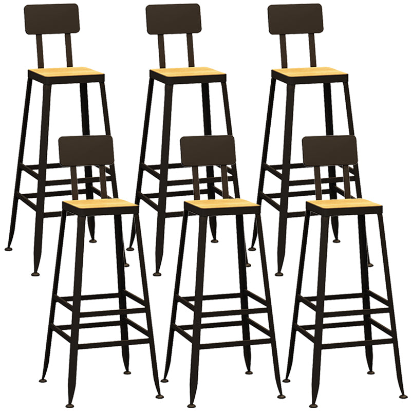 Tabourets de comptoir contemporain chaise de comptoir arrière bas pour restaurant