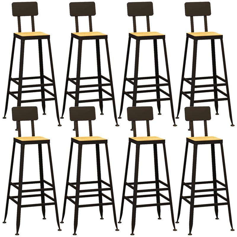 Tabourets de comptoir contemporain chaise de comptoir arrière bas pour restaurant
