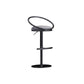 Industrial Style Adjustable Bar Stool Low Back Counter Bar Stool for Home Clearhalo 'Bar Furniture' 'Bar Stools' 'bar_stools' 'furn' 'furn_bar_stools' 'Furniture' 'Kitchen & Dining Furniture' 6961637