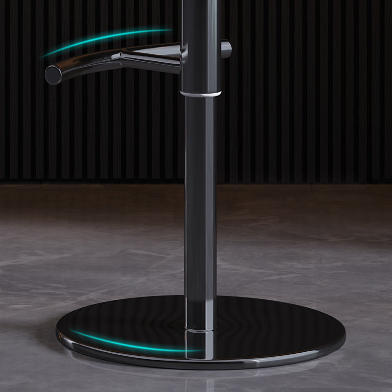 Industrial Style Adjustable Bar Stool Low Back Counter Bar Stool for Home Clearhalo 'Bar Furniture' 'Bar Stools' 'bar_stools' 'furn' 'furn_bar_stools' 'Furniture' 'Kitchen & Dining Furniture' 6961640