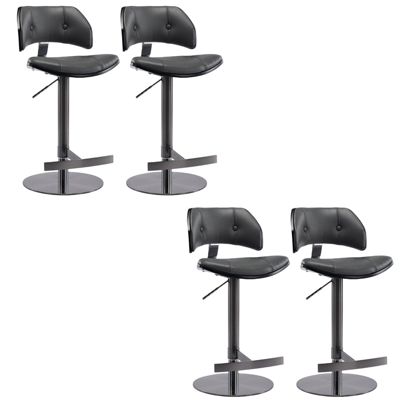 Sgabello da bar per bar con baia da barra rotable industriale per casa