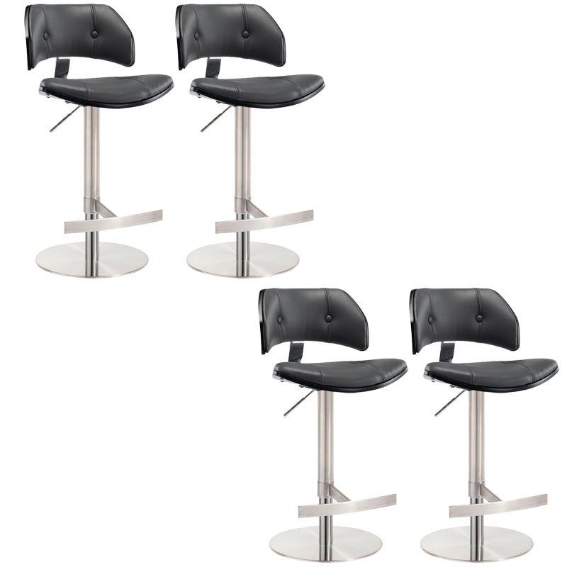 Sgabello da bar per bar con baia da barra rotable industriale per casa