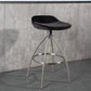 Hedendaagse stijl Faux Leather Bar Stool Low Back Teller Bar Stool voor thuis