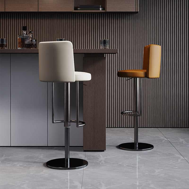Industrielle verstellbare Barhocker Low Rücken Counter Bar Stool für Küche