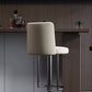 Industrielle verstellbare Barhocker Low Rücken Counter Bar Stool für Küche